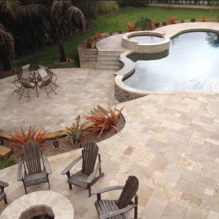 About Travertine Paver Installation - Select Lakeland Pavers